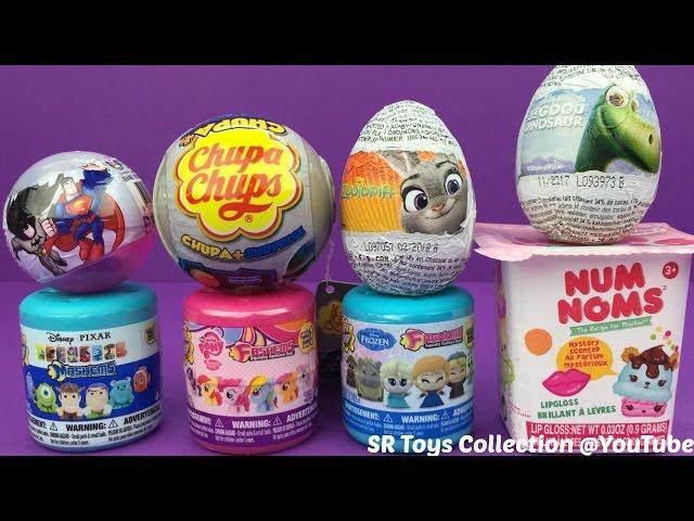 Num Noms Disney Frozen My Little Pony Fashems Chupa Chups Star Wars Zootopia The Good Dinosaur Eggs