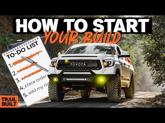 Steps to Start Your Off-Road Build