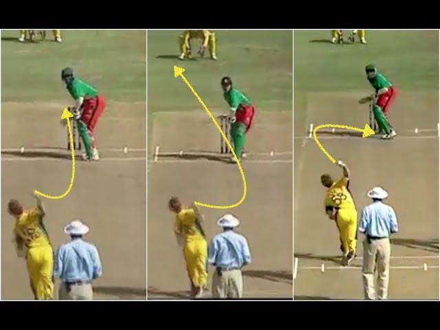 Brett Lee Hattrick in World Cup - Fast and Furious Fast Bowling