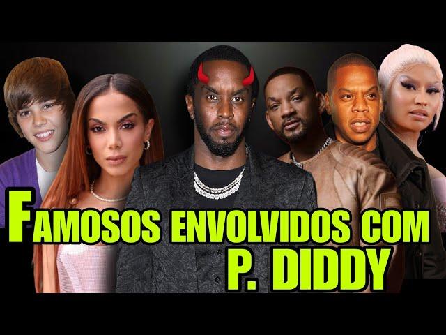 15 FAMOSOS que ESTÃO ENVOLVIDOS no CASO P. DIDDY - QUEM ESTÁ ERRADO?