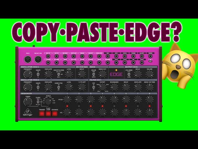 Behringer EDGE: what is it? Synthesizer REVIEW