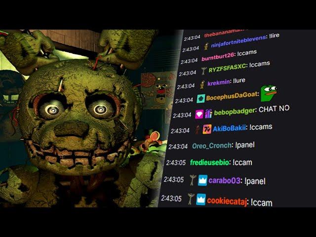 Can Twitch Chat BEAT FNAF 3?