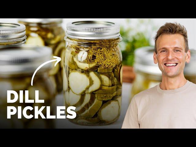 How to Can Dill Pickles