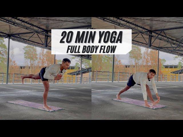 Powerful 20-Minute Yoga Flow for Athletes | Full Body Strength & Flexibility