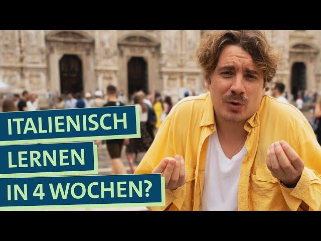 Selbstexperiment: Italienisch lernen in 4 Wochen mit KI?