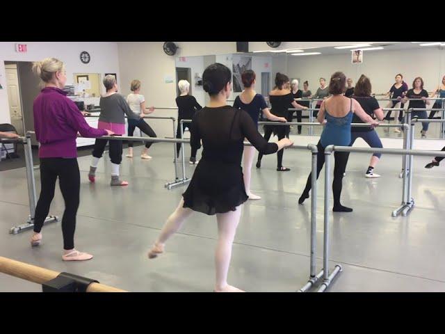 Adult Ballet Beginners 2 once again today