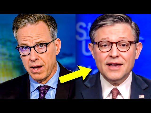 Mike Johnson CAN’T ESCAPE As Tapper Corners Him On Ethics Cover-Up