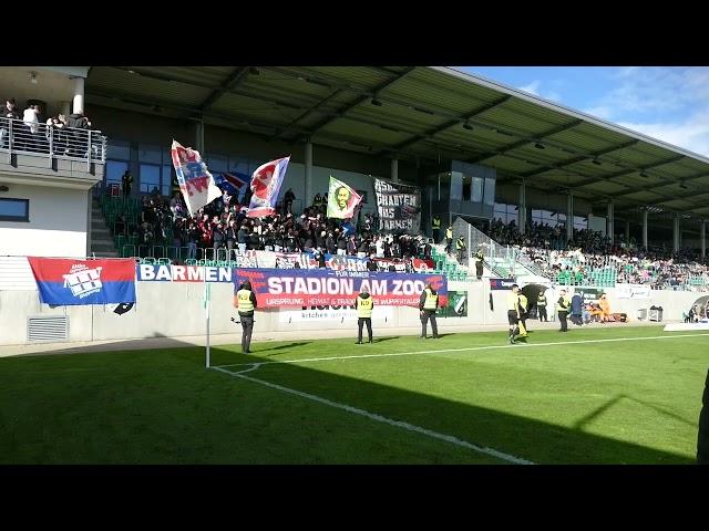 SV Rödinghausen - Wuppertaler SV (Stimmung WSV-Fans)