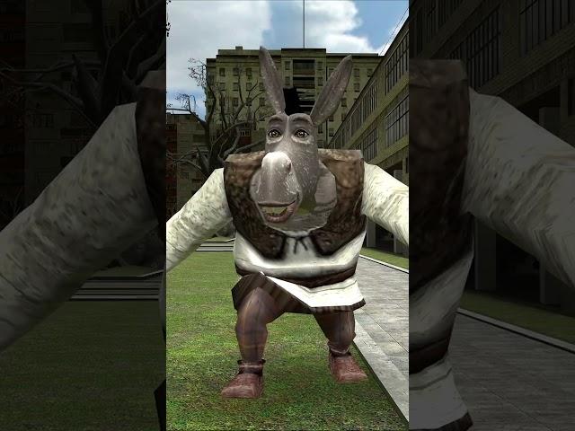 Gmod: New Shrek-Nextbots – Peaceful, Impossible, Fog, Munci, Crazy Frog #shorts #short