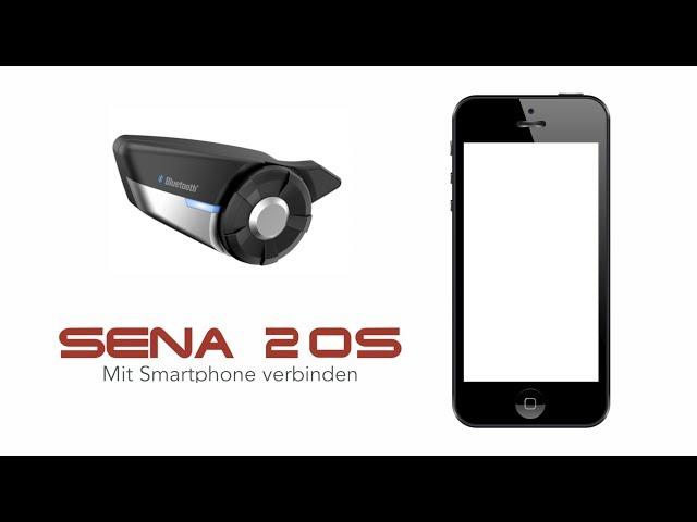 Wie verbinde ich mein Smartphone mit dem Sena 20S / 20S-EVO? #RideConnected