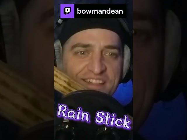 Sleep to Rain Stick ASMR Slow and Tingly Experimental Style