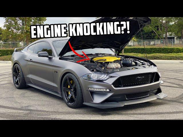 SOMETHING WENT WRONG FIRST DRIVE OF MY SUPERCHARGED MUSTANG GT!