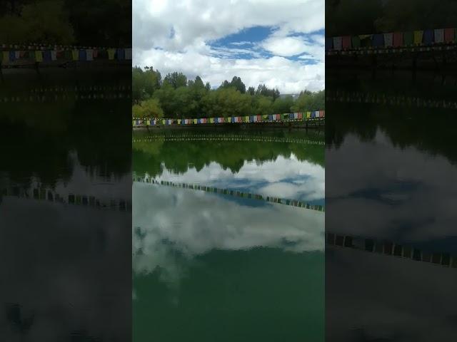 Nako lake at a glance#nakolake #india #travel #himachal #subhenduneogi#lake #heaven #nature #live