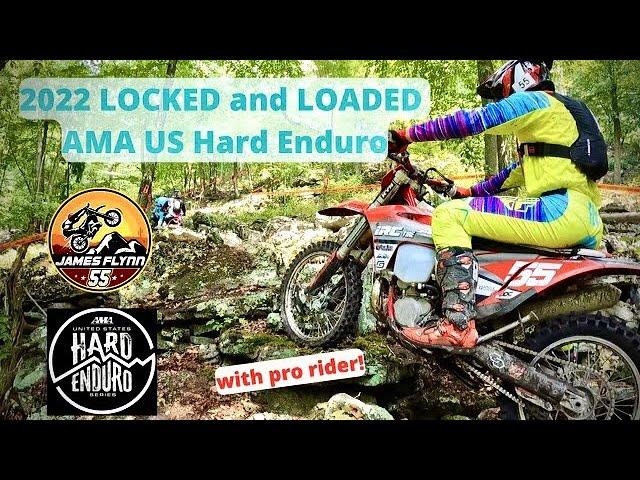 LOCKED and LOADED Enduro MAIN EVENT, Pro Lap Highlights, James Flynn commentary!!