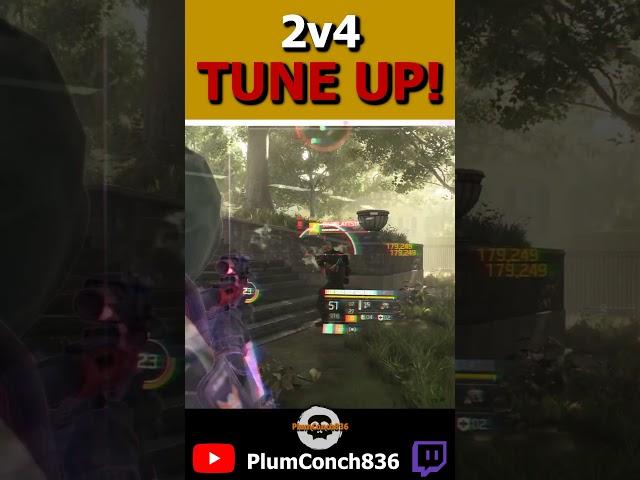 2v4 against HATERS! CAPACITOR HITS DIFFERENT! The Division 2 #division2 #pvp #shorts #limpbizkit