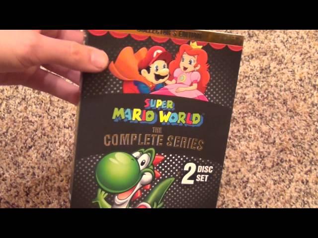 Super Mario World The Complete Series DVD 2-Disc Set Unboxing