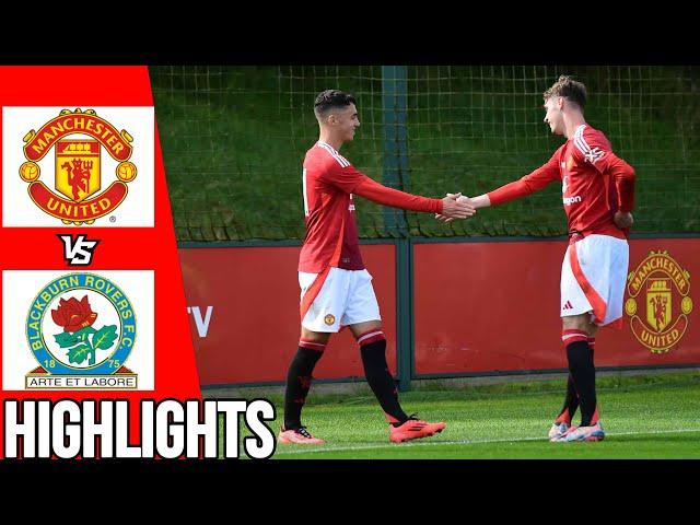 Manchester United vs Blackburn Rovers | All Goals & Highlights | U18 Premier League | 28/09/24