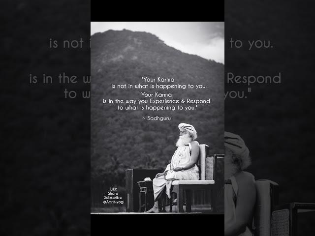 #sadhguru #sadhguruwisdom #sadhguruyoga #guru #gurusadhguru #yoga #karma #karmashorts #shiva