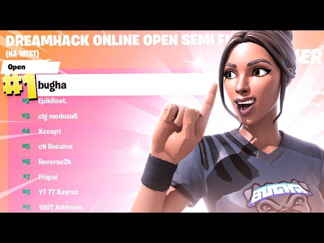  1st Place  in the DreamHack SEMI-FINALS on WEST | Bugha