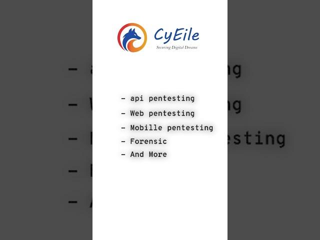 What You’ll REALLY Learn at CyEile Will Shock You! #infosec #training #service #intership #shorts