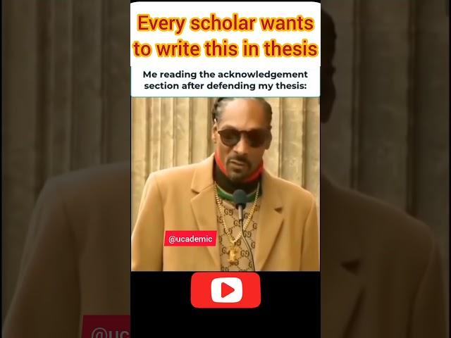 I wanna thank me #phd #phdmemes #snoopdogg #meghantrainor #shorts