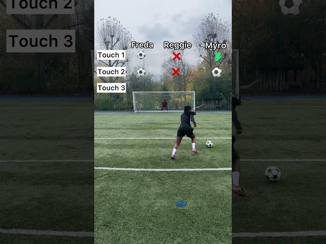 3 Touch Challenge!  #soccer #football #shorts