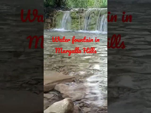 Water fountain in Margalla Hills || Pakistan Beauty