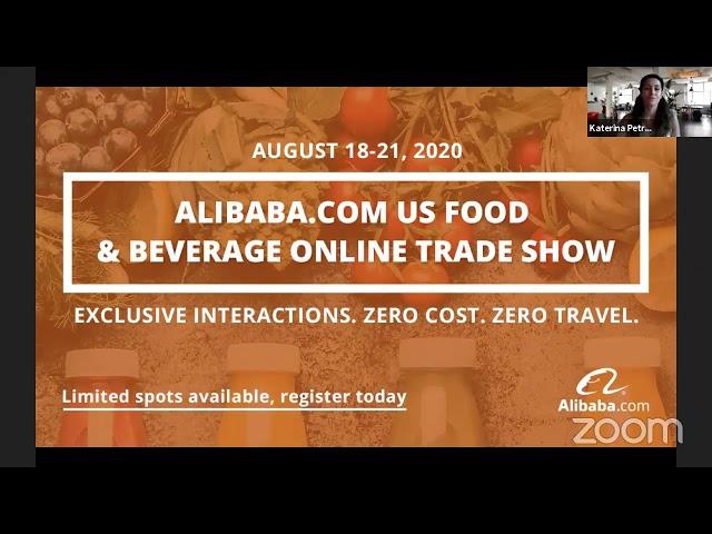 Alibaba.com US Food & Beverage Online Trade Show