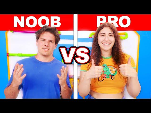 NOOB vs PRO: Fix the SLIME CHALLENGE!!