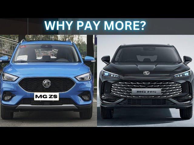 2025 MG HS Vs MG ZS | Is It Worth Spending More?