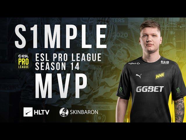 s1mple - HLTV MVP by Skinbaron of ESL Pro League S14 | 16th career MVP