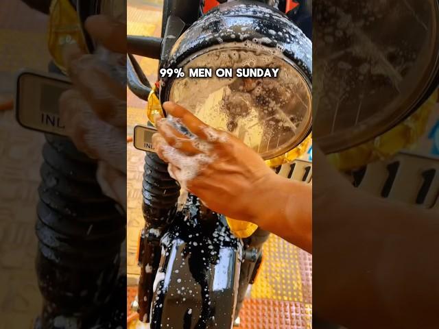 Do Guys REALLY Love Washing Their Bikes? #hunter350 #bikewashing