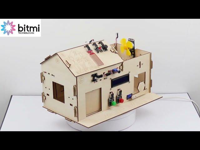 STEM Smart Home Kit, Arduino IDE Compatible | Assembly | Bitmi.eu