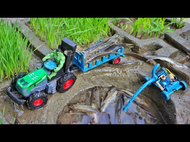 How to Catch fish using mini water pump | new fish technology | fishing exciting@sunfarming7533