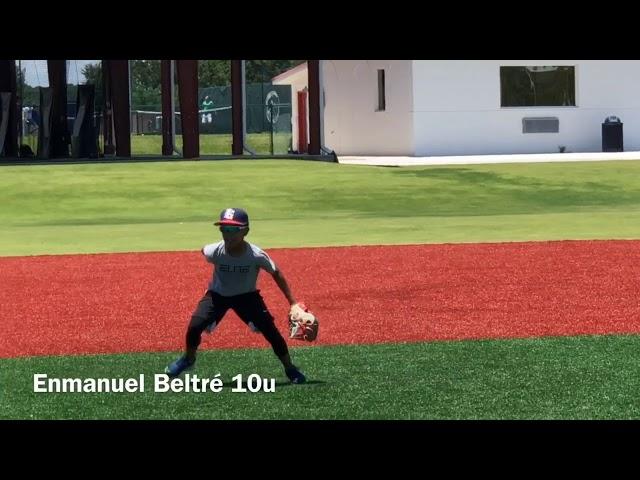 Enmanuel Beltre 10 Years Infield Practice in Orlando, FL Part. 2