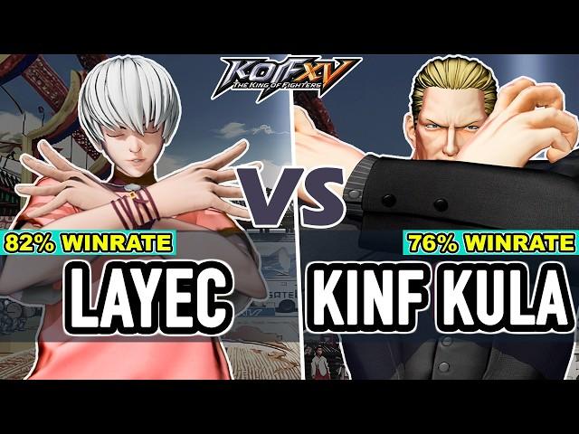 KOF XV ▰ Layec (O.Chris/B.Jenet/Chris) vs Kinf Kula (Geese/Ryo/Benimaru)