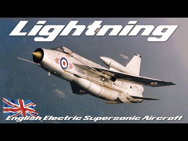 English Electric Lightning | The British supersonic fighter and interceptor aircraft | Upscaled