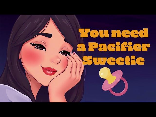 ASMR Mommy Wants You to Use a Pacifier Littlespace Roleplay [F4A]