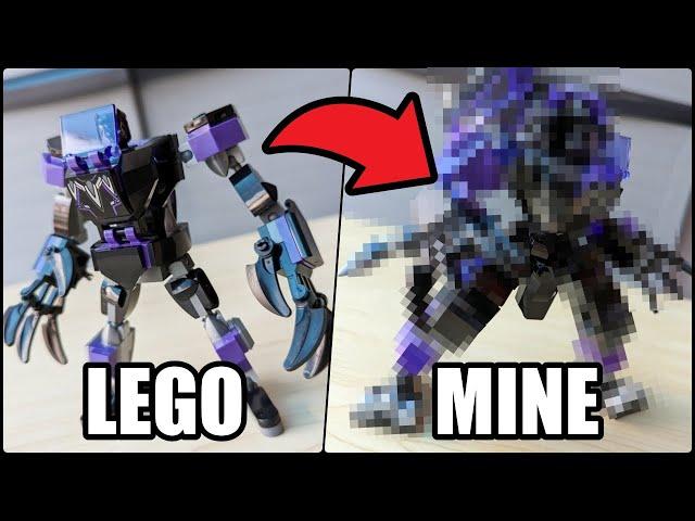 I upgraded Black Panther's Mech Armour! Lego Marvel Set 76204