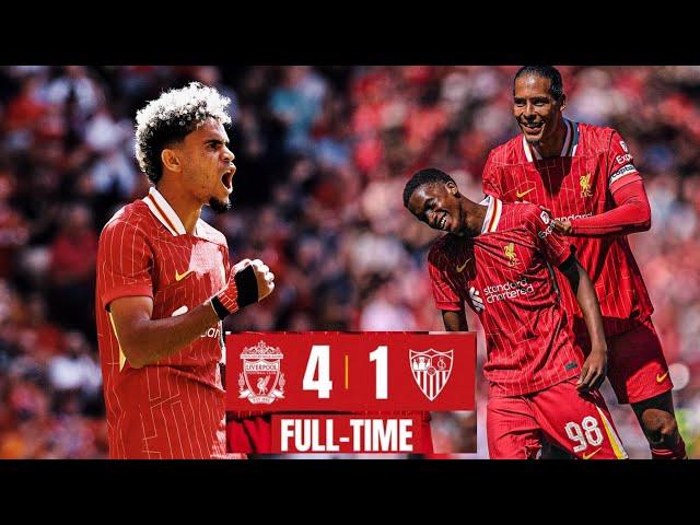 Liverpool vs Sevillla (4-1) Highlight | All goals and assists | Diaz scores double