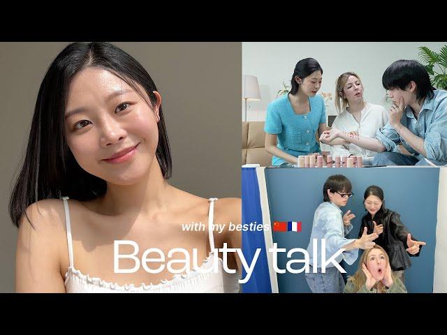 찐친들과 메이크업하고 사진찍기! | Beauty talk with my besties