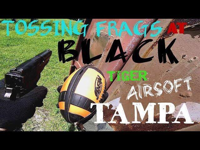 FlVlog Ep 6:  Tossing Frags at Black Tiger Airsoft In Tampa