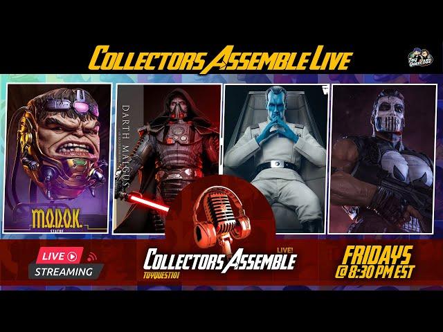 🟢 Ep77 | New Year ! | Hot Toys | Starwars | PCS Punisher | JND | Collectors Assemble Live!