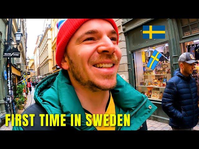 FIRST TIME IN SWEDEN (Stockholm blew my mind!) 