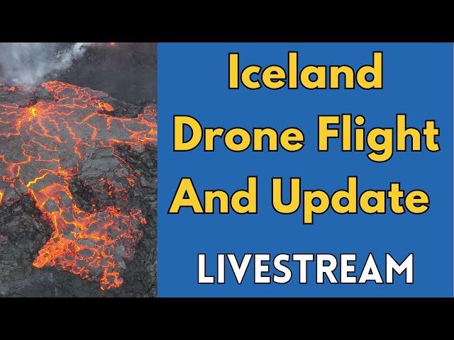 Livestream Flight Over Iceland Lava Fields, Updates, Q&A, And More With Geologist Shawn Willsey