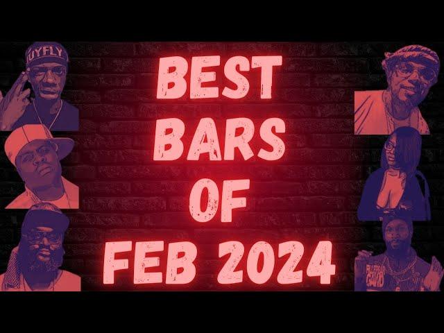 BEST BARS OF FEBRUARY 2024