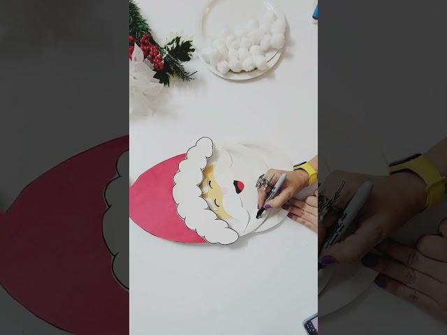 DIY Santa Christmas advent calendar  #neeldeepscreations