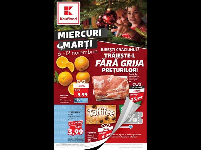 Catalog Kaufland 6 Noiembrie - 12 Noiembrie 2024 - Oferta Kaufland Black Friday 2024