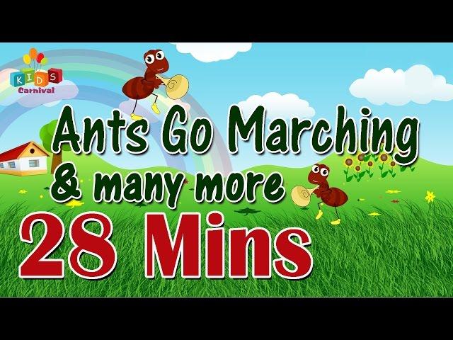 Ants Go Marching & More || Top 20 Most Popular Nursery Rhymes Collection