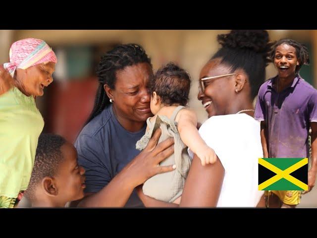 Surprising my family in JAMAICA! | Meeting our daughter for the first time ️